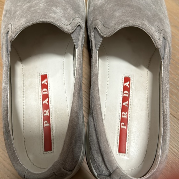 Prada suede slip in sneakers - Picture 3 of 5